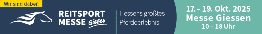 Reitsport Messe Gießen - Wir sind dabei!